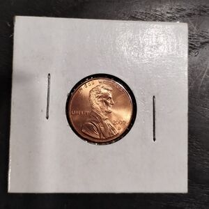 2000 D Lincoln Penny Perfect, Untouched, and Uncirculated Condition. Flawless